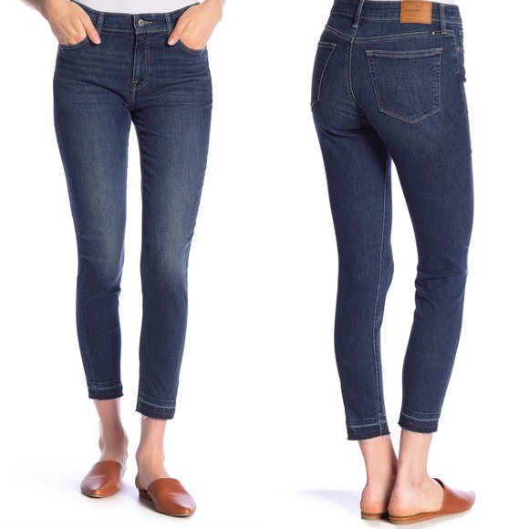 Lucky brand ava skinny raw hem Clearance